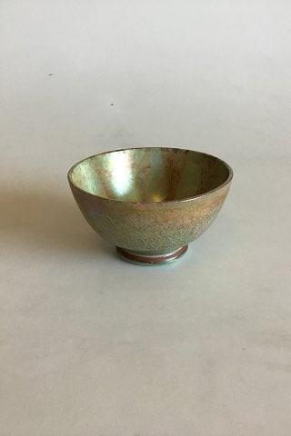 Gustavsberg Red/Green Lustre Ceramic Bowl