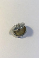 Hanne Emilie Winther Silberne Pillendose Französisches Lilienmotiv