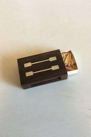 Hans Hansen Sterling Silver Palisander Tænkstiksæske