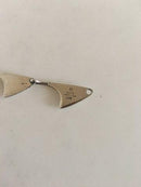 Hans Hansen Sterling Silver Shark Fin Necklace No 125