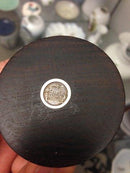 Hans Hansen Sterling sølv og palisander vase