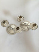 Hans Hansen Sterling Sølv Par 2-armet Lysestager(1930)