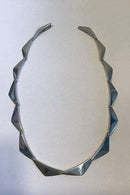 Hans Hansen Sterling Sølv Peak Halskæde No 315