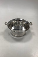 Hans Hansen Sterling Sølv Skål med Hanke med hjerte motiv af Karl Gustav Hansen No 482 fra 1958