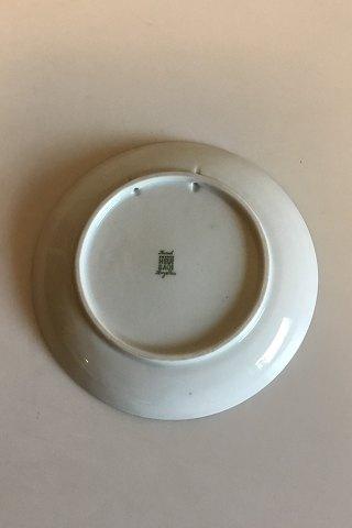 Heubach Platte dekoreret med vinterlandskab med træer og vandløb