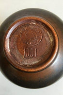 Höganäs Sortbrunglaseret vase No 1031