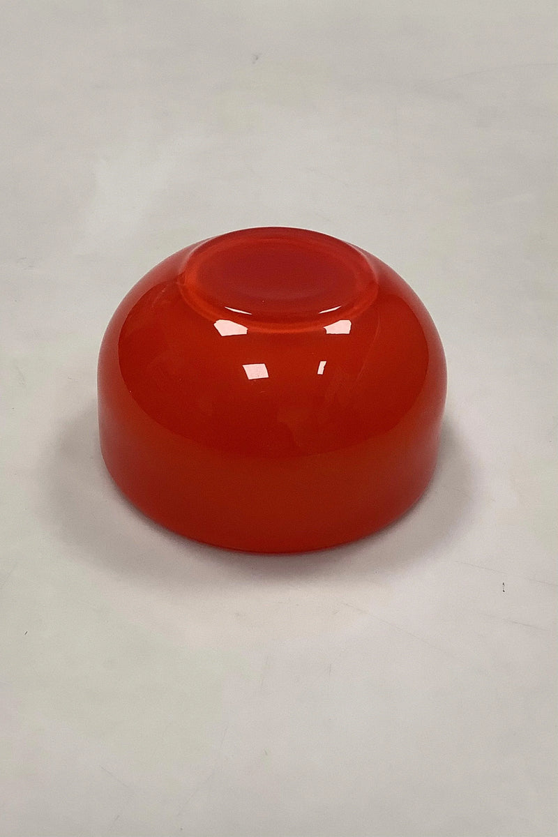 Holmegaard Palet / Carnaby Orange Glas Skål
