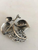 Just Andersen Sterling Silber Brosche