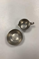 Just Andersen Pewter Cream Jug and Sugar Bowl No. 2476
