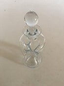 Kluk Kluk Glass Decanter in Clear Glass from Holmegaard / Kastrup Glass Works