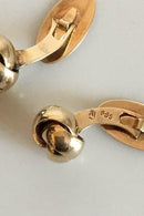 Cufflinks in 14K. Gold
