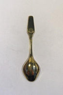 Meka Sterling Sølv forgyldt Juletheske 1971