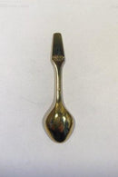 Meka Sterling Sølv forgyldt Juletheske 1975