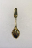 Meka Sterling Sølv  forgyldt Juletheske 1976.