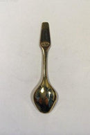 Meka Sterling Sølv forgyldt Juletheske 1977.