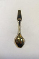 Meka Sterling Sølv  forgyldt Juletheske 1978