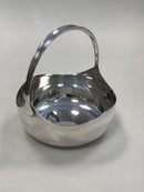 Moderne Sølvplet skål med hank fra Cohr Atla