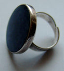 N.E. From Ring i sterling sølv med Agat