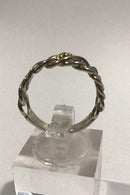 Niels Erik From Sterling Sølv Ring Guldudsmykning