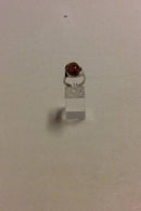 Niels Erik From Sterling Sølv Ring med Rav