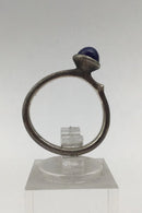 Ole Lynggaard Sterling Sølv Lotus Ring (Lapis Lazuli)