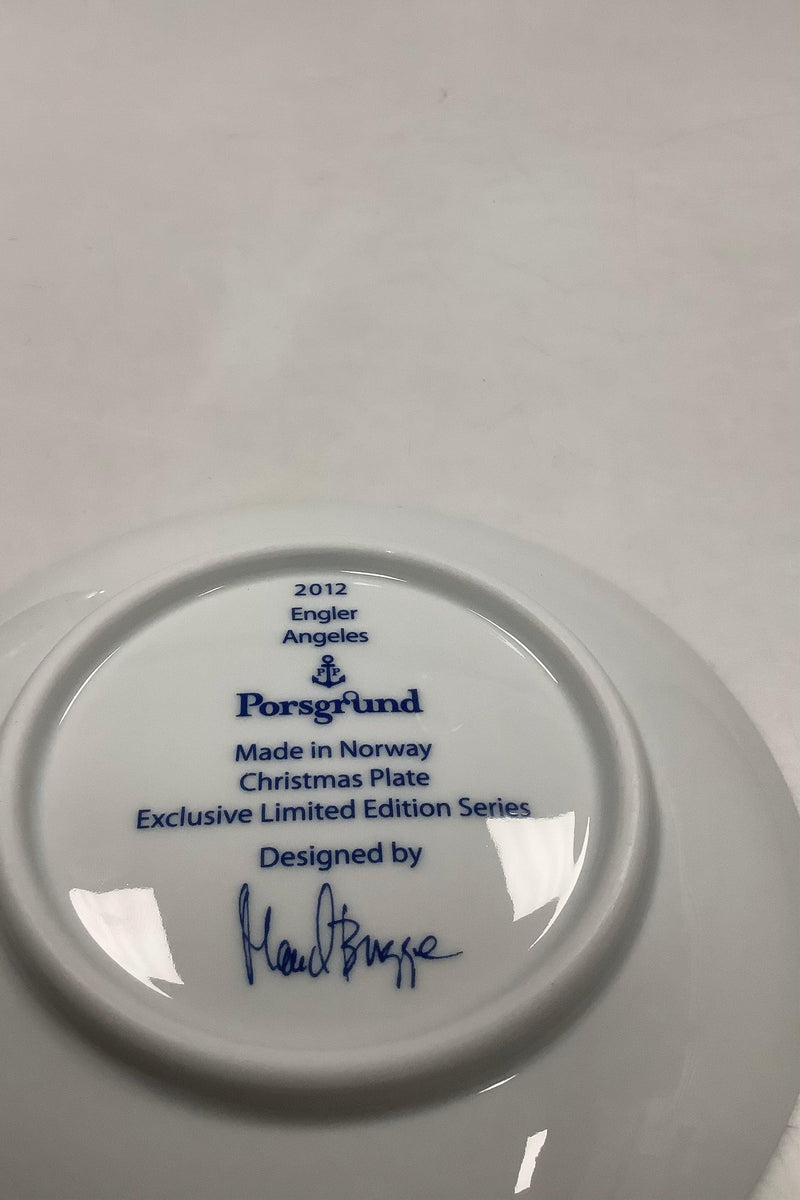 Porsgrund Norway Juleplatte 2012