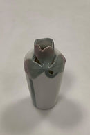 Rørstrand Art Nouveau Vase blomster i relief og gennembrudt top