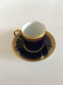 Rosenthal Mokkatasse in Gold und Blau