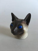 皇家哥本哈根铝质陶器中的猫头像&