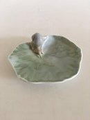 Royal Copenhagen Art Nouveau Bladskål med Snegl No. 6/2478