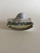 Royal Copenhagen Art Nouveau Ink blotter / Paperweight with snail. Measures 14cm and is in perfect condition