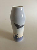 Royal Copenhagen Art Nouveau Flagermus Vase No 225/232