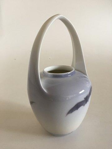 Royal Copenhagen Art Nouveau Flagermus Vase No 225/29