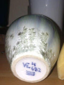 Royal Copenhagen Art Nouveau Krystal Glasur Vase af Valdemar Engelhardt No 682