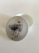 Royal Copenhagen Art Nouveau Lidded Bowl with Flower and Butterfly Motif No 1528/2457