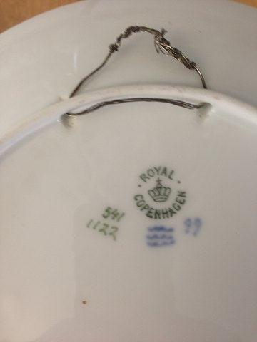 Royal Copenhagen Art Nouveau Motiv tallerken No 541/1122 Valmue og måneskin