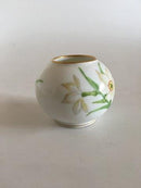 Royal Copenhagen Art Nouveau Overglaze vase with spring flowers