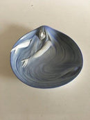 Royal Copenhagen Art Nouveau dish with Mermaid and fish No 495