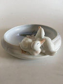 Royal Copenhagen Art Nouveau Bowl with two ducks No 358