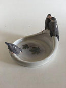 Royal Copenhagen Art Nouveau Bowl with Birds No 373