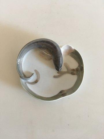 Royal Copenhagen Art Nouveau Skål  med Fisk No 1139