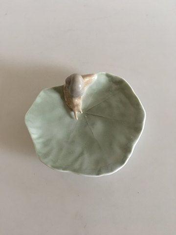 Royal Copenhagen Art Nouveau Skål med snegl No 6/2478