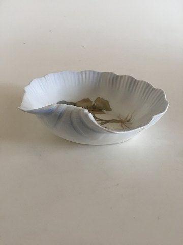 Royal Copenhagen Art Nouveau Skål som musling No 4/17B