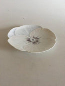 Royal Copenhagen Art Nouveau Stedmoderblomst tallerken fra 1890-1900