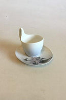 ロイヤルコペンハーゲン アールヌーヴォー ハイハンドルカップ＆ソーサー4点セット No 90/4、1375/1052