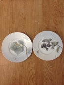 Royal Copenhagen Art Nouveau Tallerkener med frugter No 10520