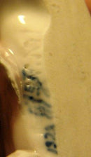 Royal Copenhagen Jugendstil Einzigartiger Fisch von Arnold Krog vom Juli 1889