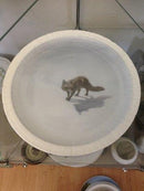 Royal Copenhagen Art nouveau Unika Tallerken af Vilhelm Fischer No 9473 fra Januar 1906