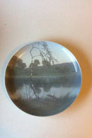 ロイヤルコペンハーゲン アールヌーヴォー ユニークスケールプレート（アーサー・ボーセン作）1926年製。