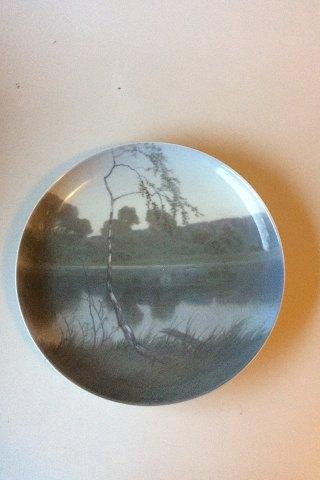 ロイヤルコペンハーゲン アールヌーヴォー ユニークスケールプレート（アーサー・ボーセン作）1926年製。